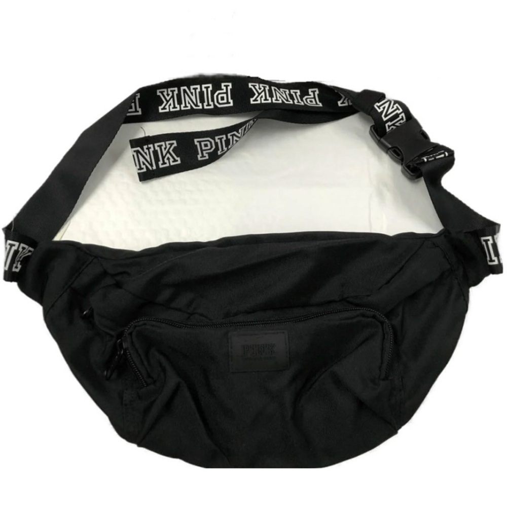 Victoria's Secret PINK Black Fanny Pack